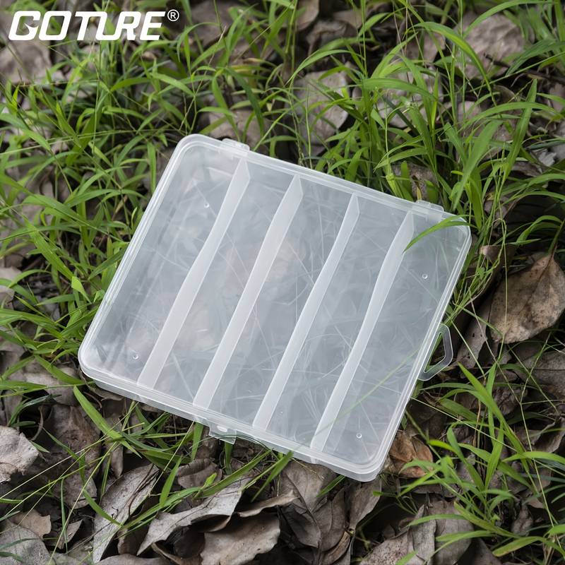 One piece Goture Waterproof Fishing Tackle Box With 5 - Temu